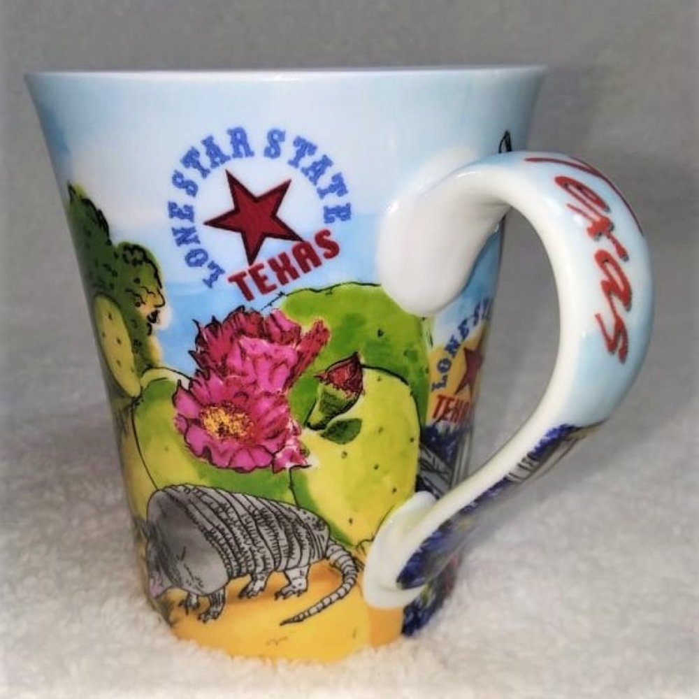 I Love Texas The Lone Star State Coffee Tea mug